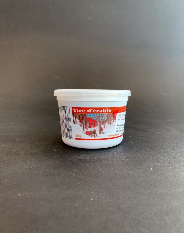Tire d'érable biologique 250g Tire d'érable biologique 250g