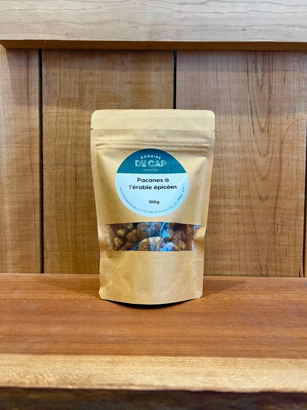 Pacanes à l'érable épicées 100g