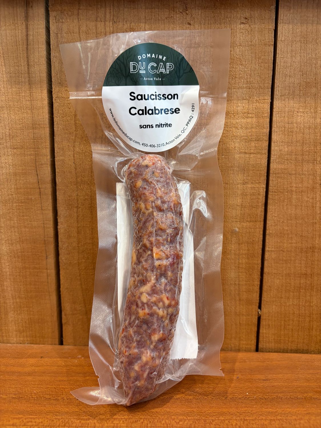 Saucisson Calabrese (sans nitrite) Saucisson Calabrese (sans nitrite)