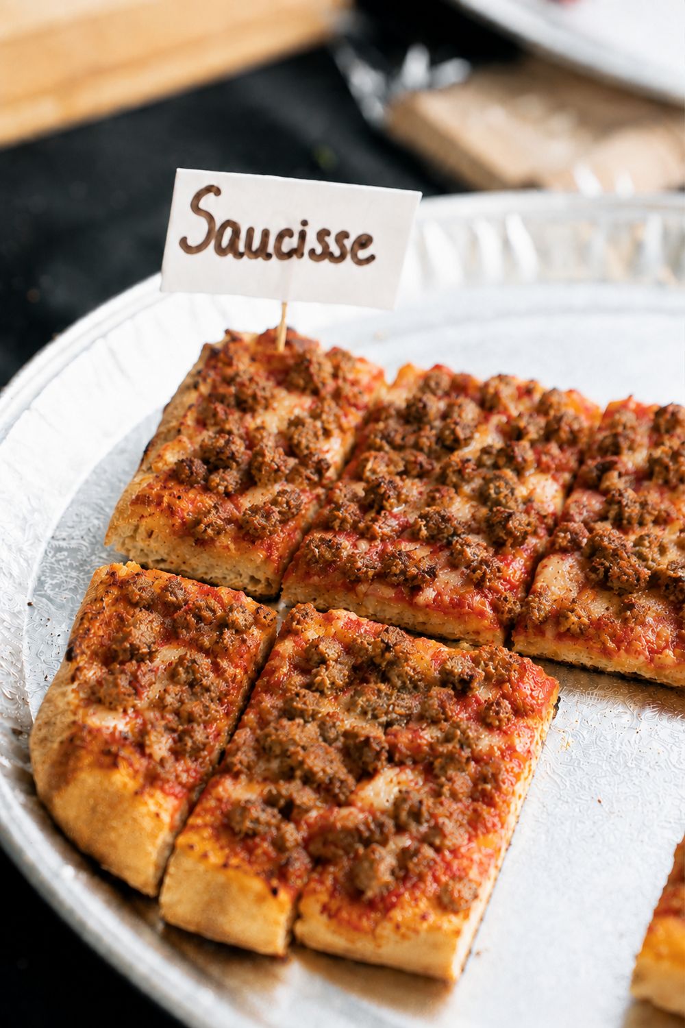 Pizza Saucisse Pizza Saucisse