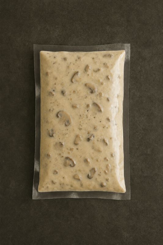 Sauce Champignons vin blanc 460g - congelé Sauce Champignons vin blanc 460g - congelé