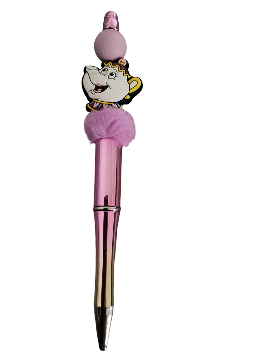 Teapot Character Beaded Pen