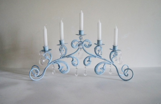 True Cottage Style 5 Arm Taper Style Candelabra MADE TO ORDER