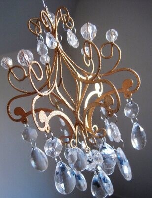 Golden Glam Luxurious Car Chandelier MADE To Order