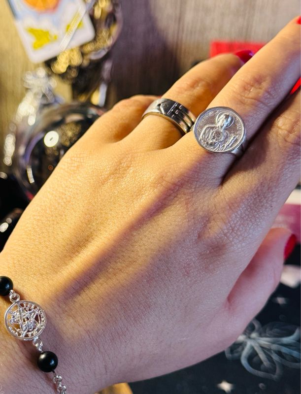 Anillo ritualizado SAN JUDAS TADEO plata 925
