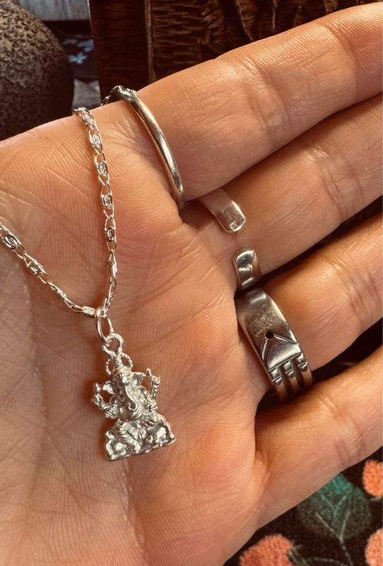 Colgante Ganesha (Plata 925)