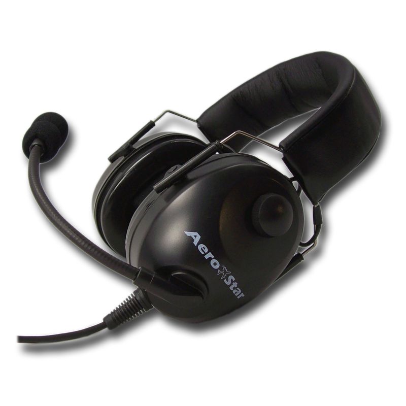 Piloten Headset AeroStar comfort schwarz