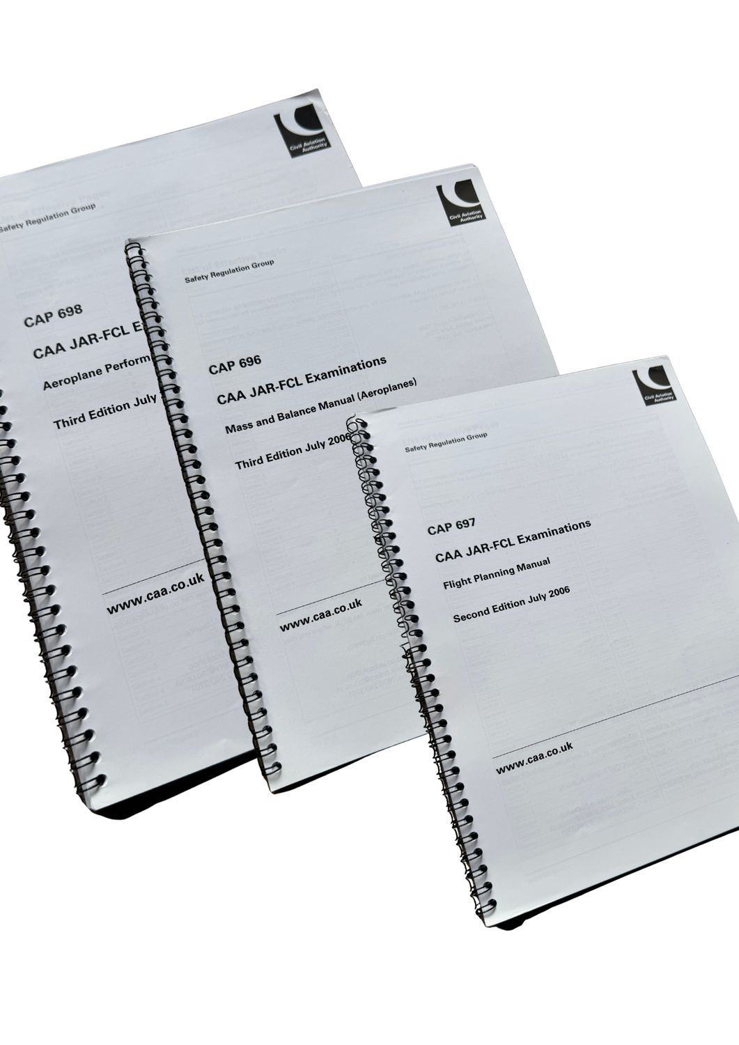 BUNDLE: CAP 696, CAP 697, CAP 698: Mass and Balance Manual, Performance Manual, Flight Planning Manual