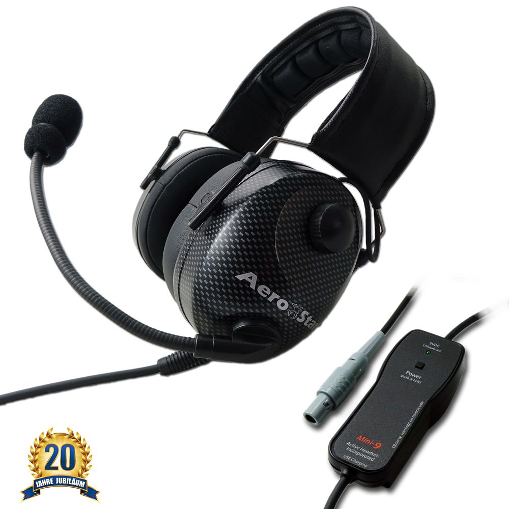 Aero-Star ANR- Headset 2.0 mit Lemo Stecker - NEU- Aero-Star ANR- Headset 2.0 mit Lemo Stecker - NEU-