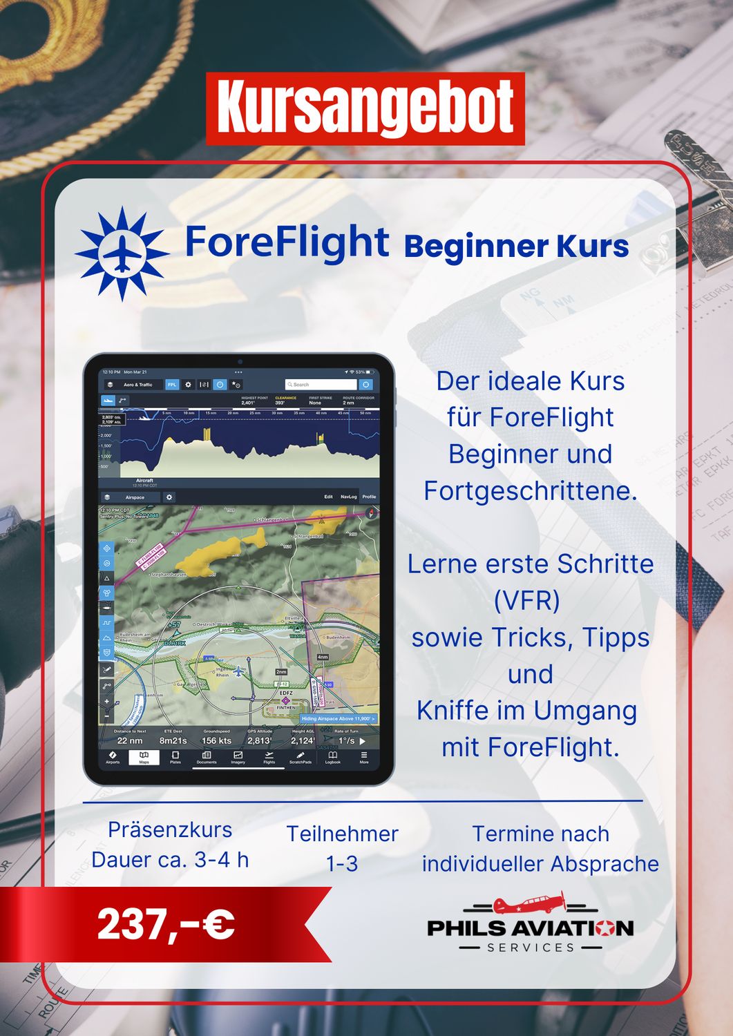 ForeFlight Beginner Kurs