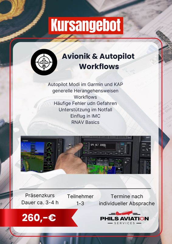 Avionik & Autopilot Workflows