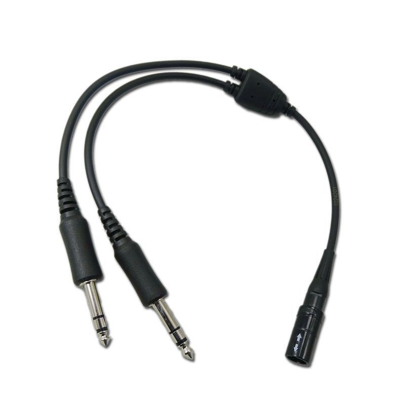 Lemo (6-Pin) Buchse auf Twin-Plug Adapter Lemo (6-Pin) Buchse auf Twin-Plug Adapter