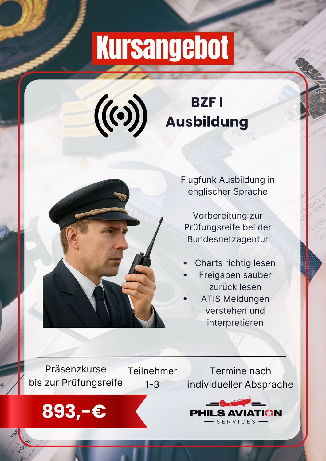 BZF 1 Flugfunk Kurs BZF 1 Flugfunk Kurs