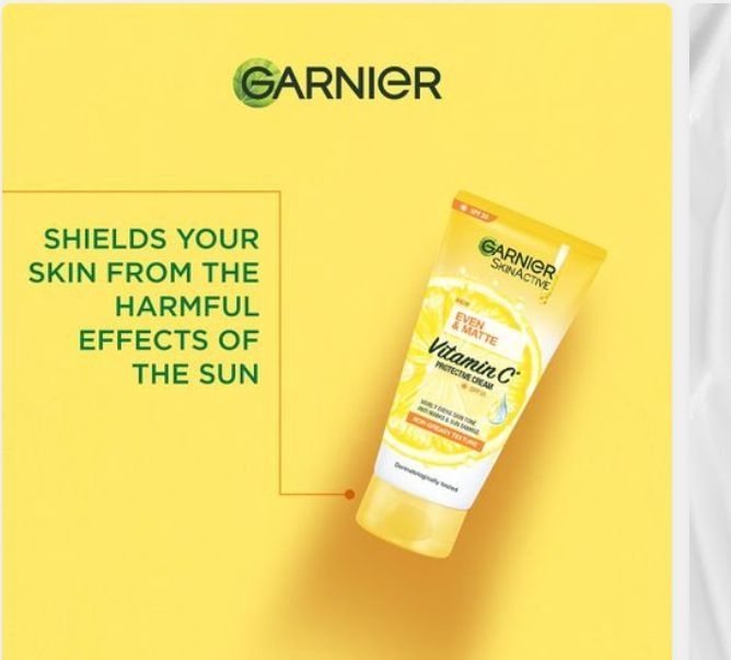 Garnier Even&amp;Matte Vitamin C sunscreenSPF30 50ml