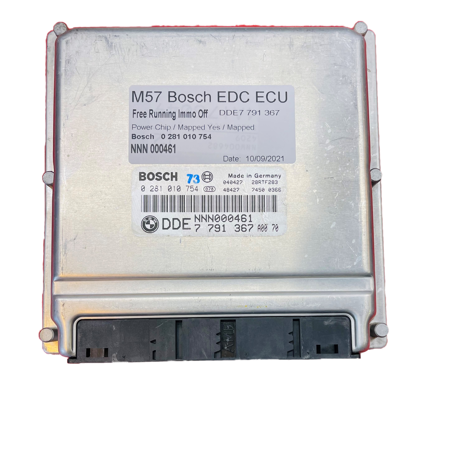 DDE 7 790 367 M57 Engine ECU Immo, EGR Off and Mapped
