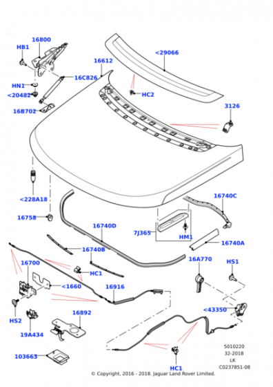 BONNET MOULDING