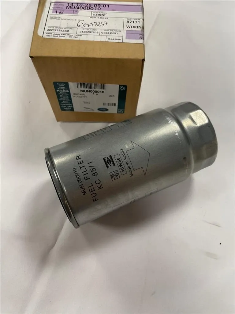 FREELANDER 1 TD4 FUEL FILTERS NEW MUN000010 FREELANDER 1 TD4 FUEL FILTERS NEW MUN000010