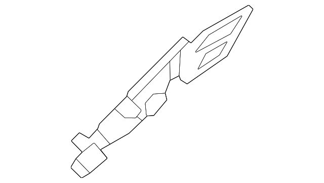 RANGE ROVER SPORT L461 Bottom Right Radiator Hose LR151698 NEW GENUINE