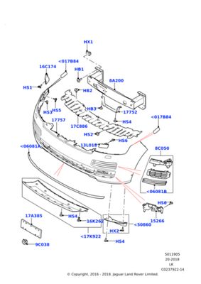 Genuine Front Bumper Insert