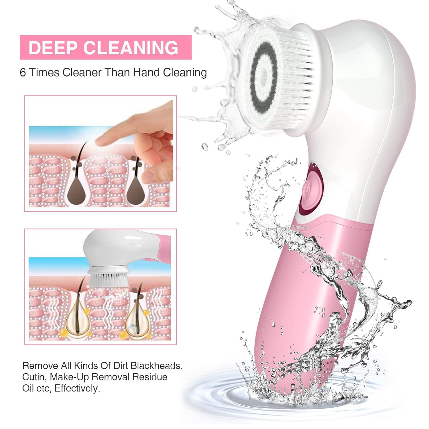 Exclusive 58%Off Discounts on Trends &amp; Finds Cleansing Brush Available Now