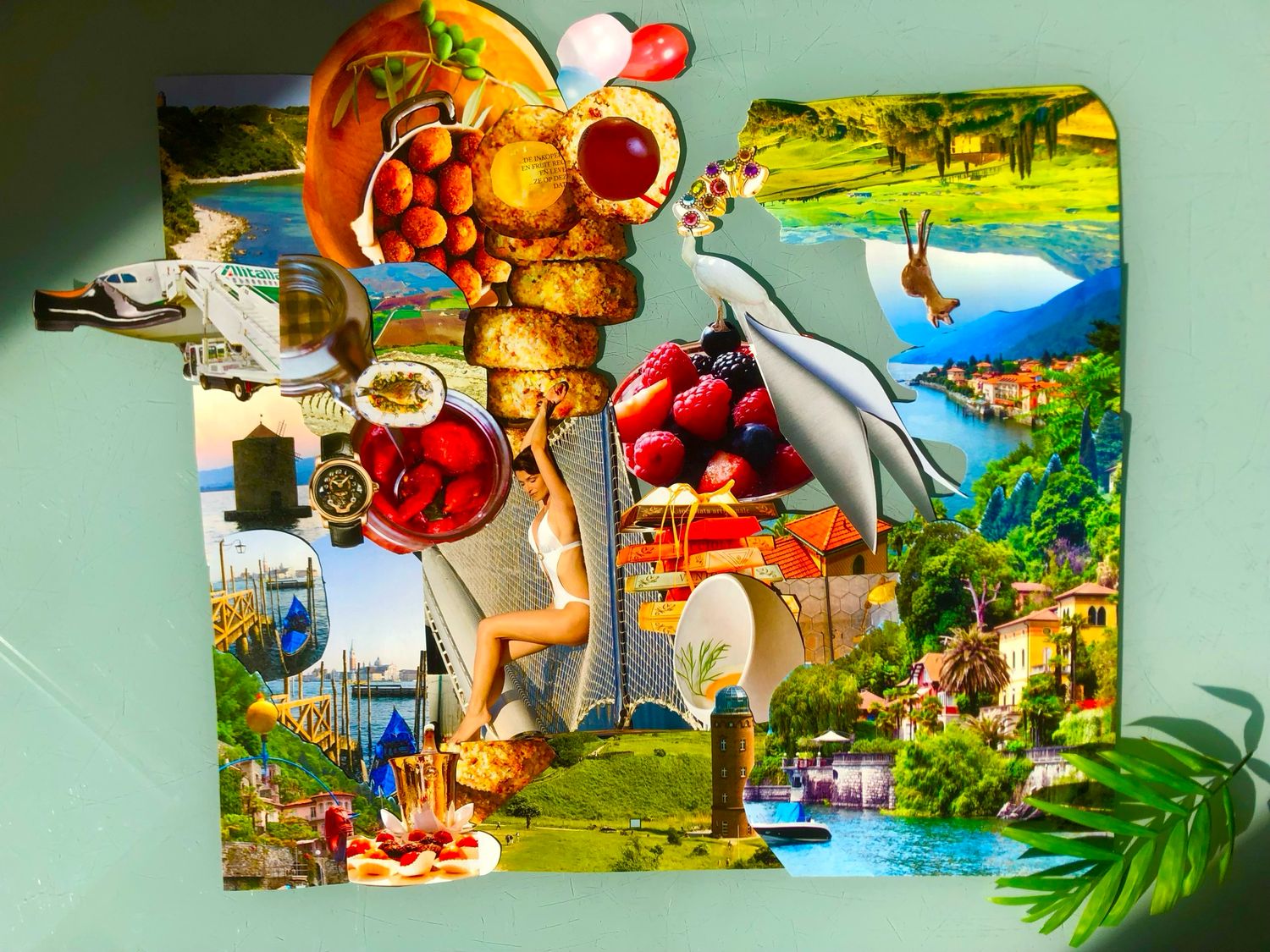 HEAVEN – Multicolour Landscape Collage
