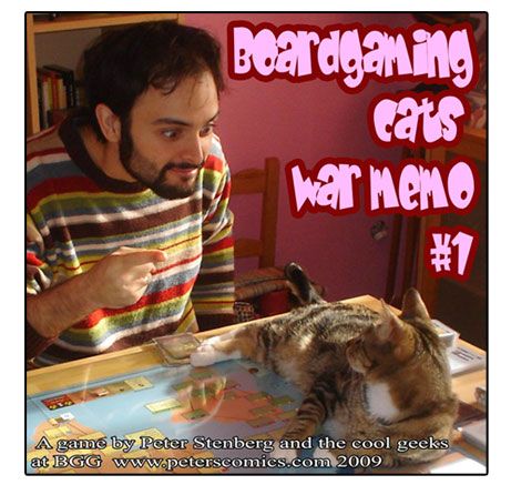 ​Boardgaming cats memory wargame