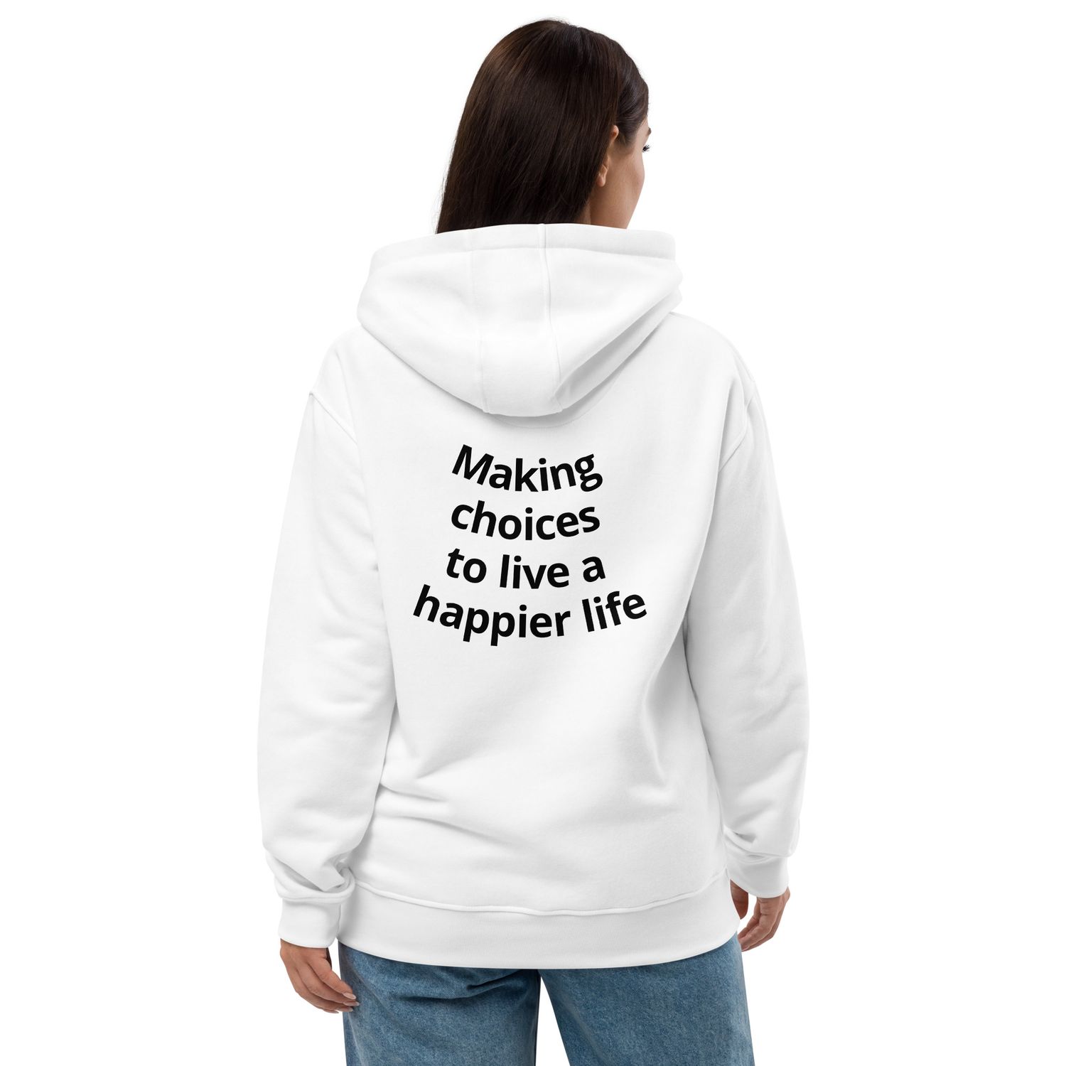 Women's White Hoodie