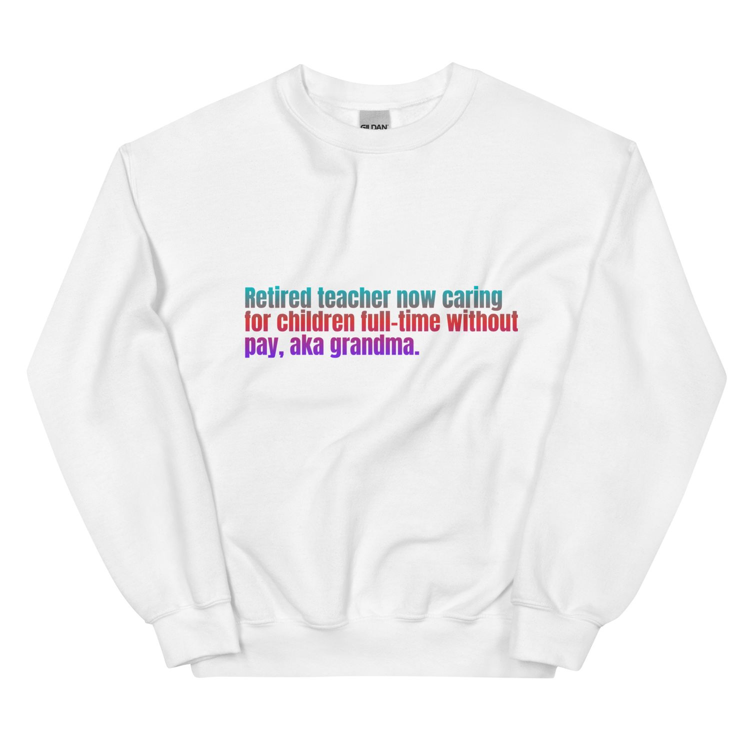 Women's White Sweatshirt