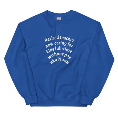 Women's Blue Sweatshirt