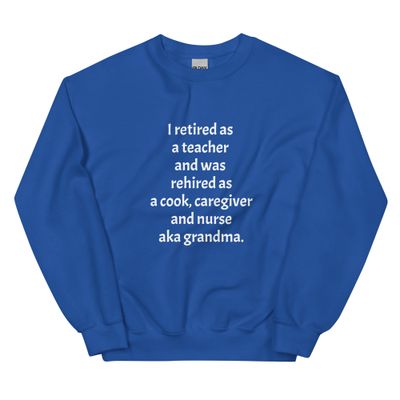 Women's Royal Blue Sweatshirt
