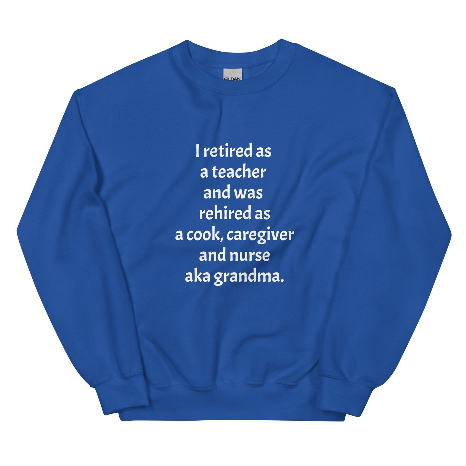Women's Royal Blue Sweatshirt