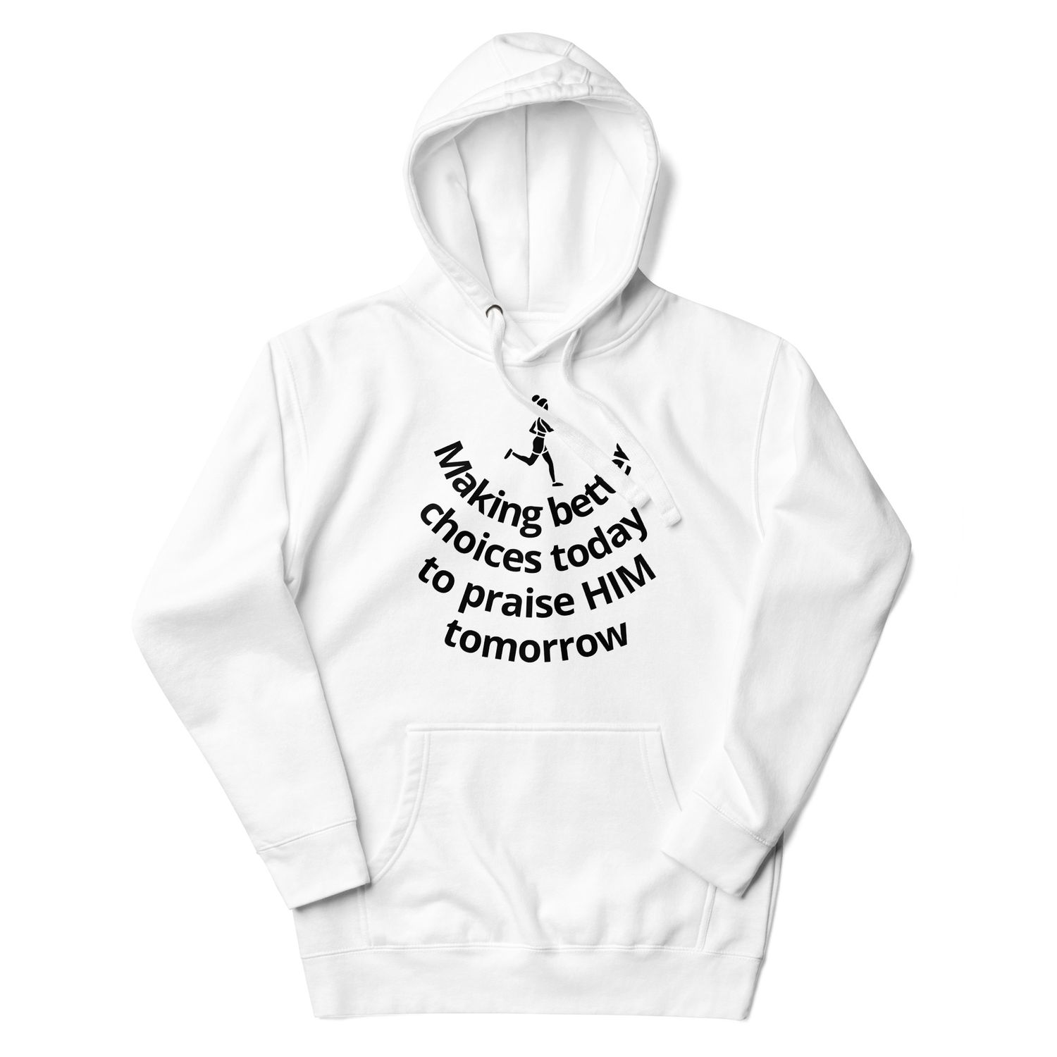 Women's White Hoodie