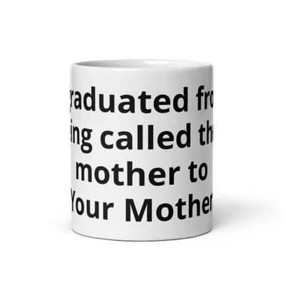 White Glossy Cup