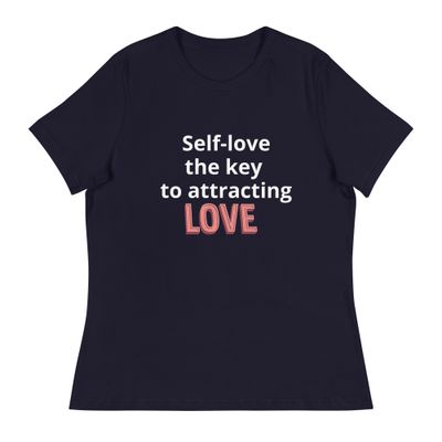 Navy Self-love Blue T-Shirt