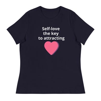 Navy Self-love Blue T-Shirt