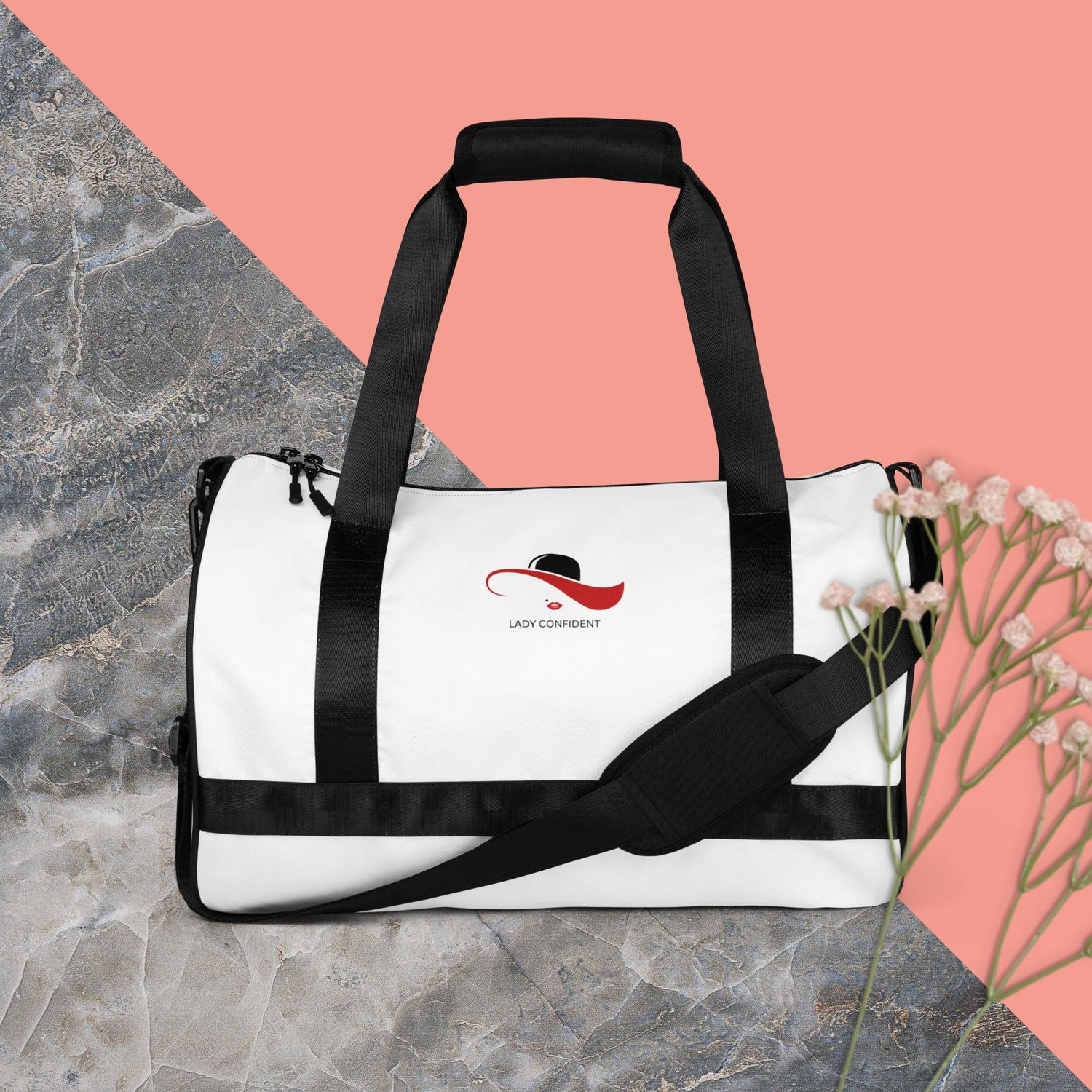 White Gym Bag