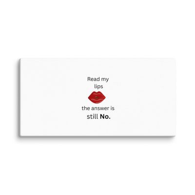White Canvas Lips