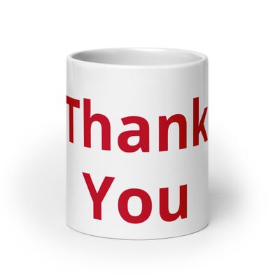 White Glossy Cup