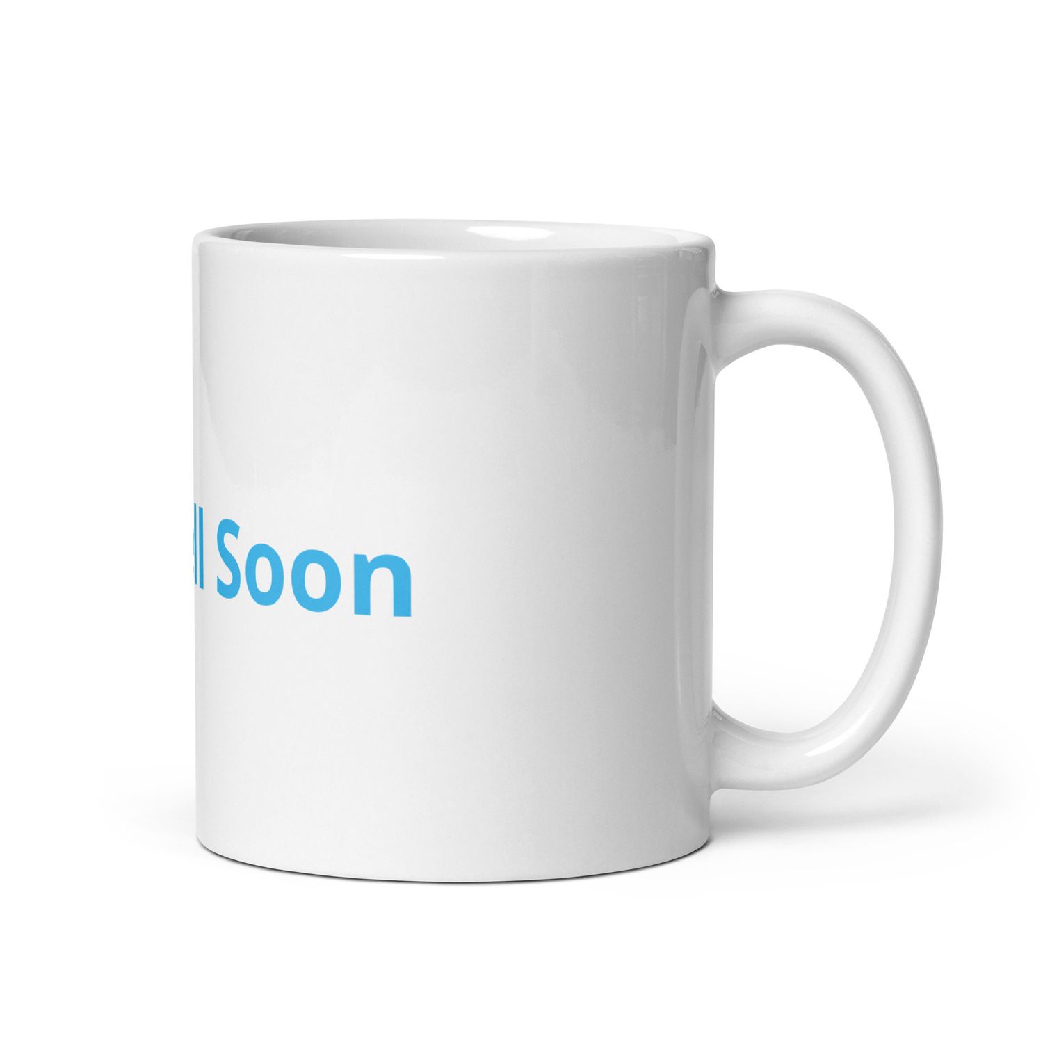 White Glossy Cup