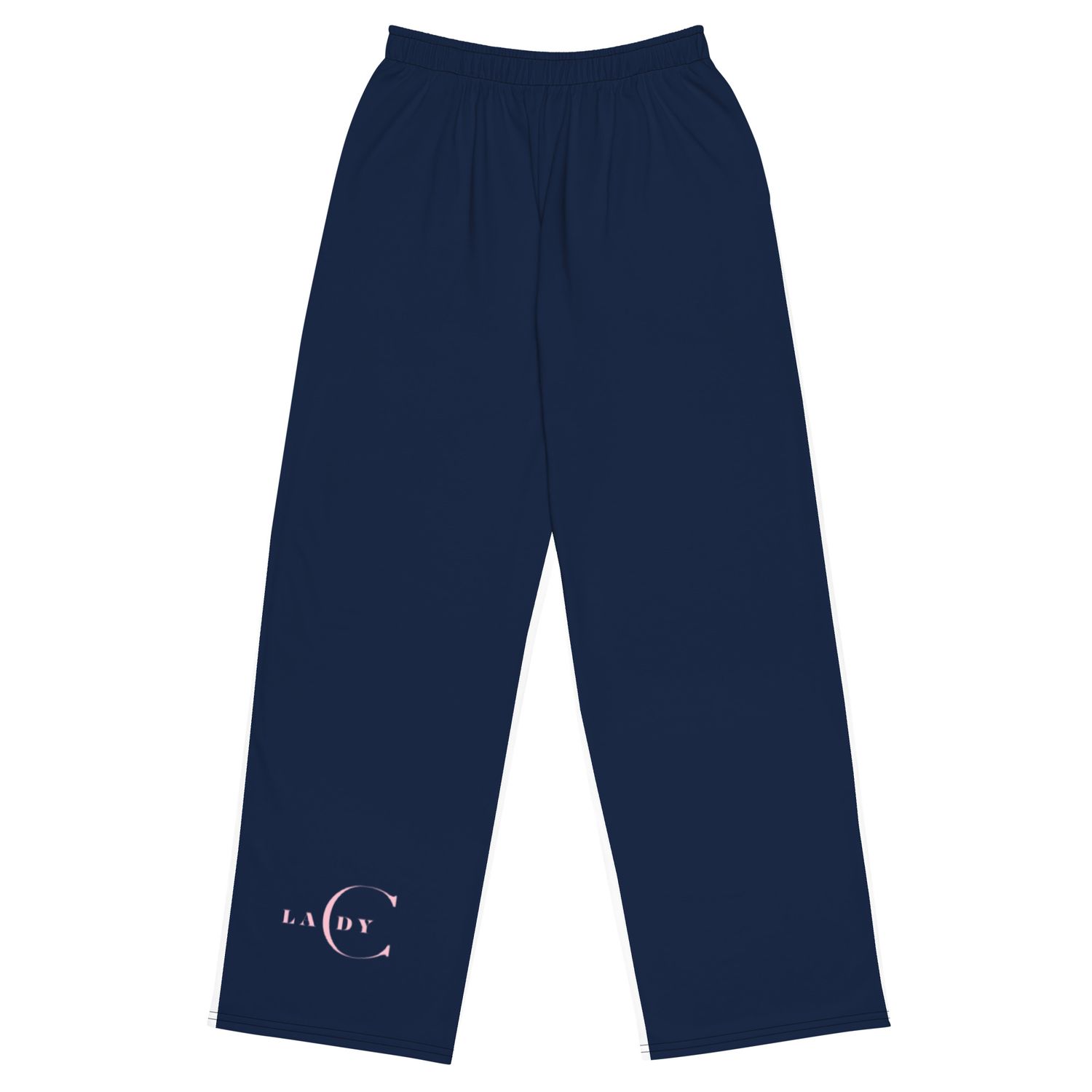 Blue Wide-leg Pants