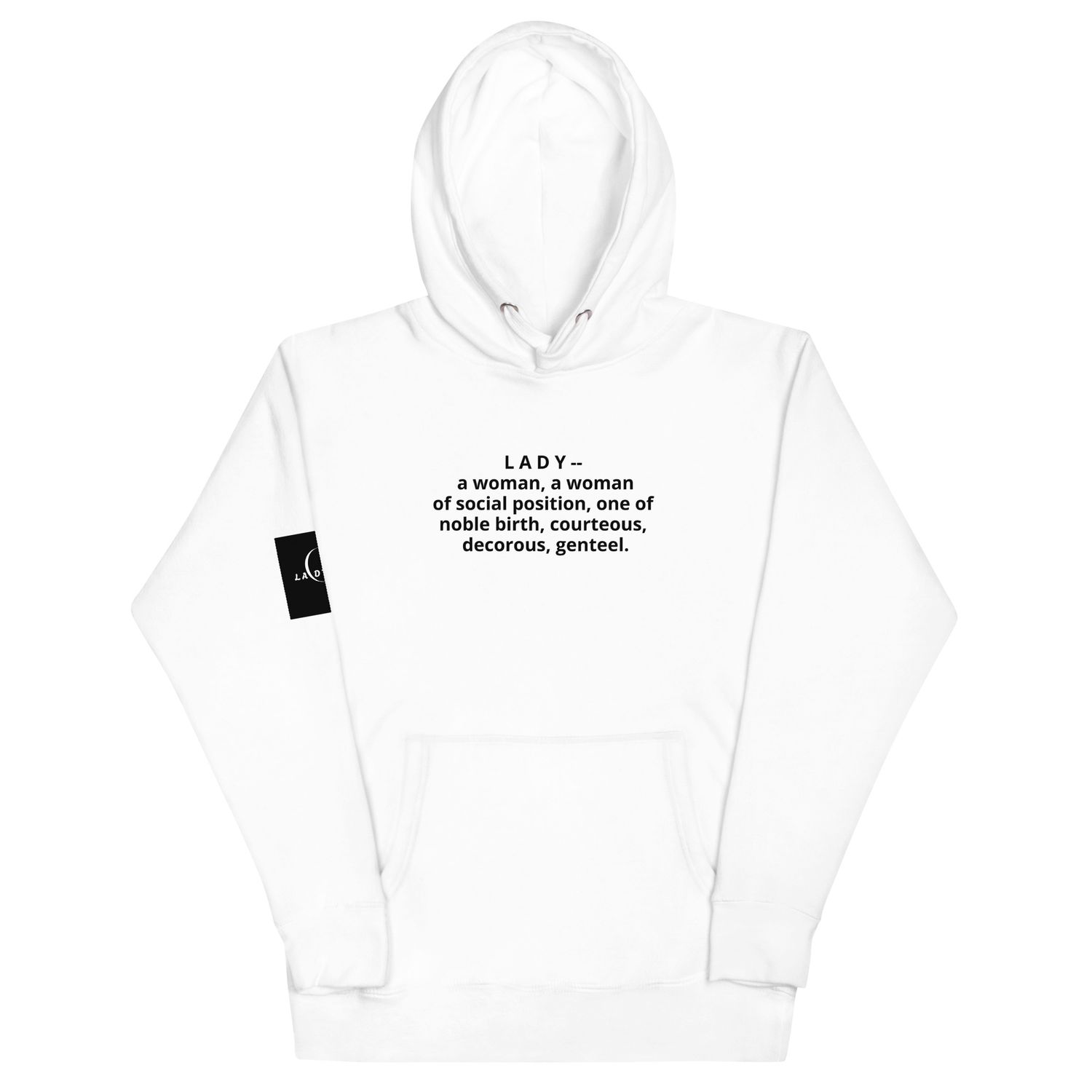 Women's White Hoodie