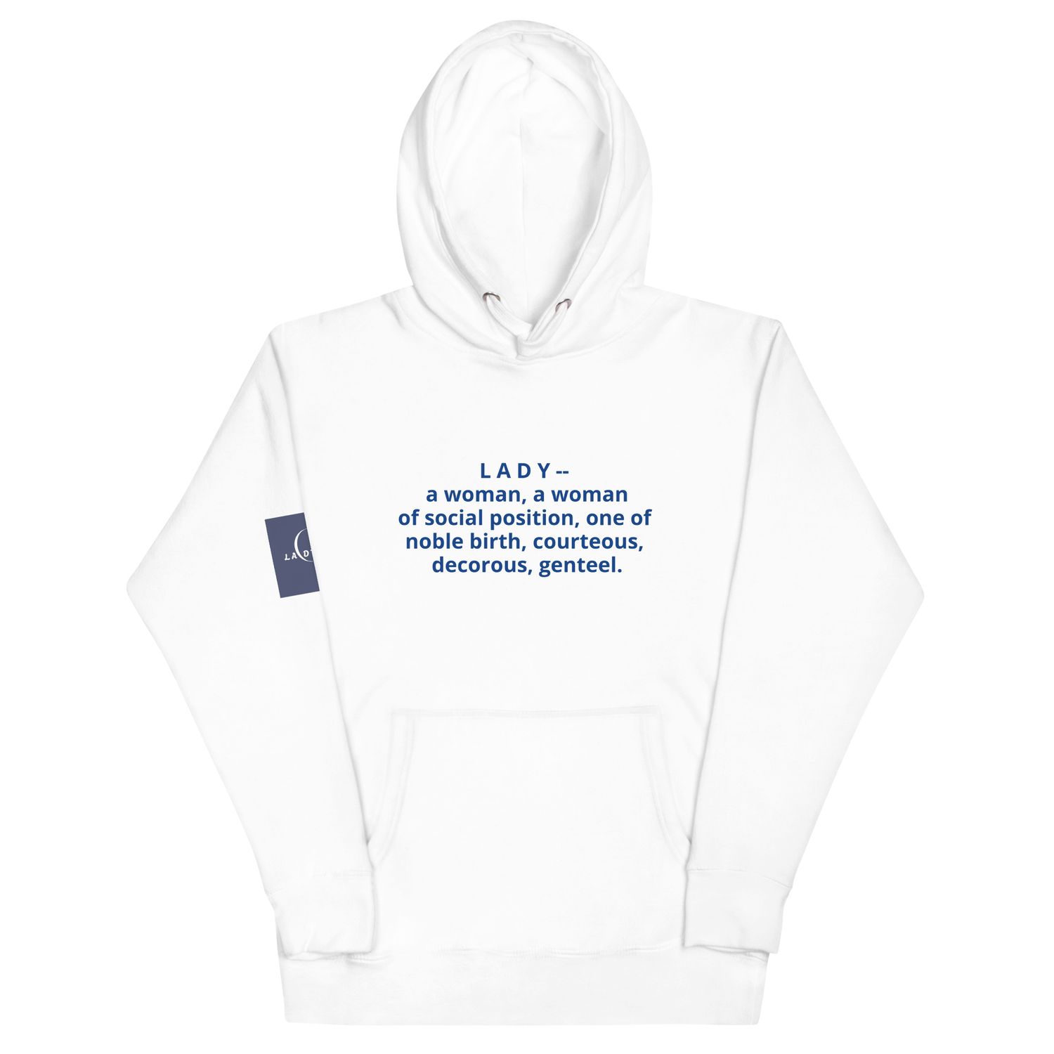 Women's White Hoodie
