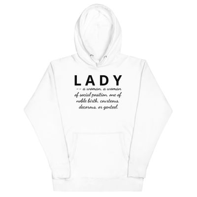 Women's White Hoodie