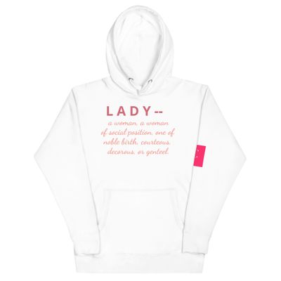 Women's White Hoodie
