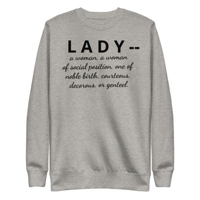 Women's Gray Sweatshirt