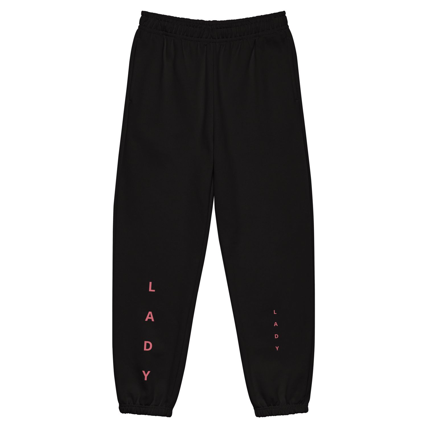 Women's Black Heavyweight Sweatpants
