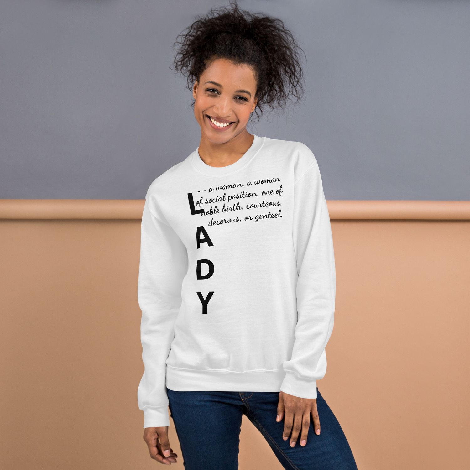 White Sweatshirt