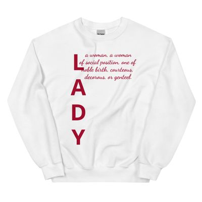 White Sweatshirt