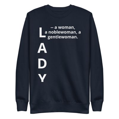Women's Navy Sweatshirt