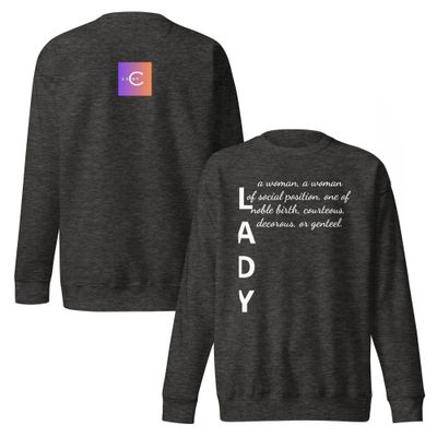 Women's Charcoal Heather Gray Sweatshirt